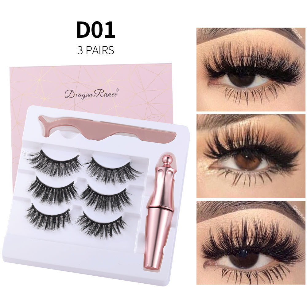 Natural Long Lasting Magnetic Liquid Eyeliner & Magnetic False Eyelashes & Tweezer Set Make up Set Natural Long Lasting Magnetic Liquid Eyeliner & Magnetic False Eyelashes & Tweezer Set Make up Set